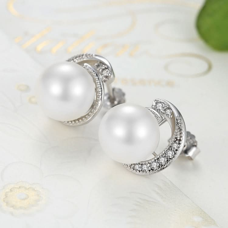 Pearl Earrings Jewelry S925 Sterling Silver Earrings Reluova