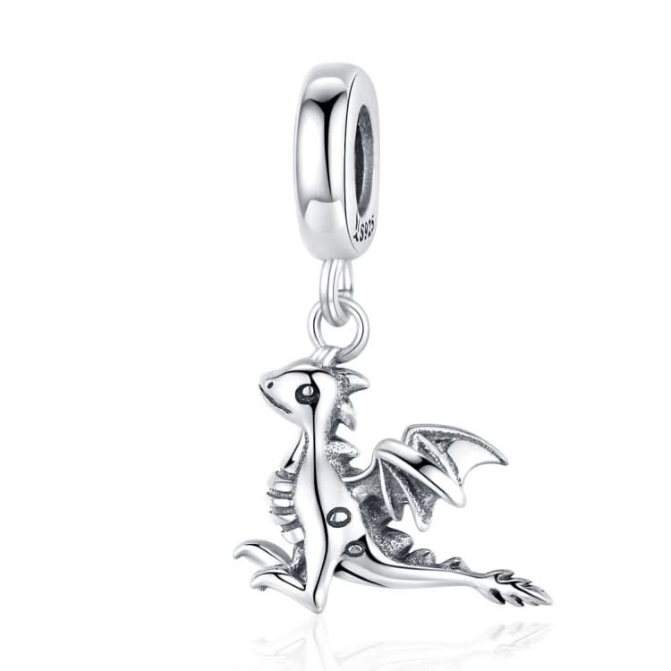 S925 Sterling Silver Pendant Drogon  Dinosaur Charm DIY Bracelet Accessories Reluova