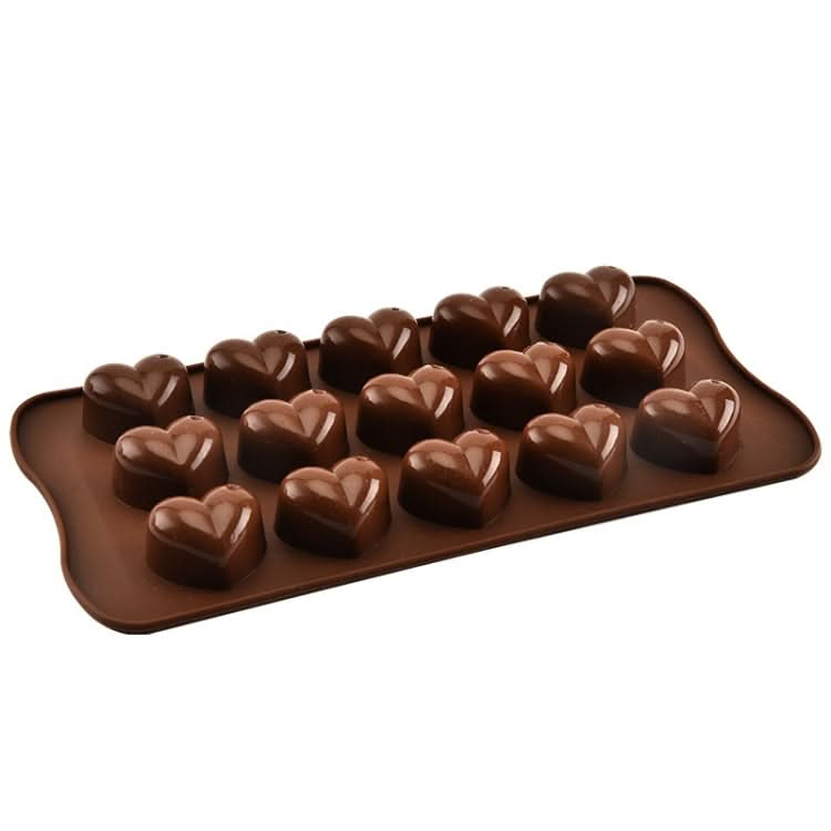 8 PCS Silicone Love Shape 15 Grid Cake Chocolate Ice Tray Mold-Reluova