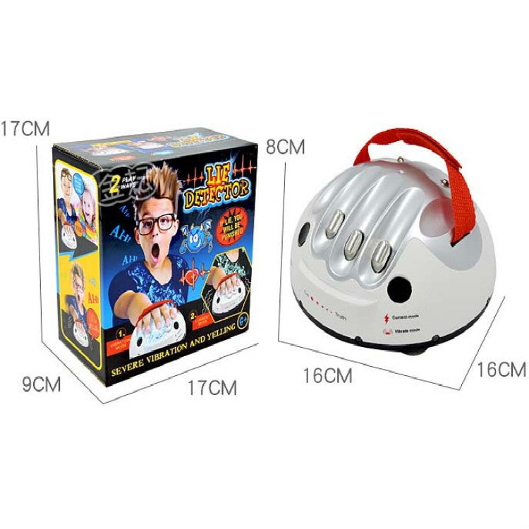 JINYUN YC5187B Mini Electric Shock Lie Detector Party Game Machine