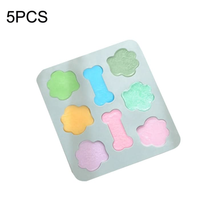 5 PCS Cartoon Cat Claw Bone Shape Cake Chocolate Silicone Mold Microwave Baking Ice Tray Mold Pudding Jelly Mold-Reluova