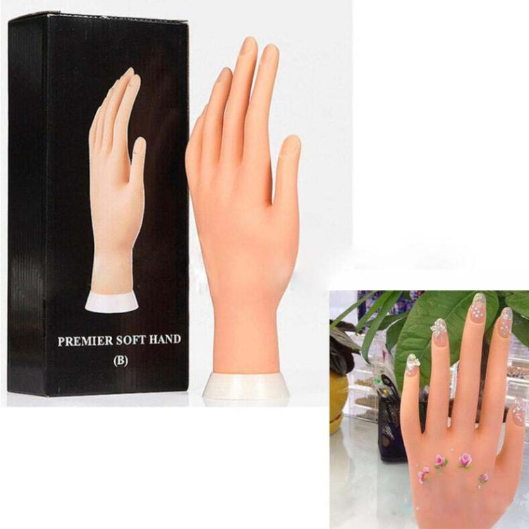 Manicure Practice Artificial Hand Model Simulated Hand Display Model Reluova