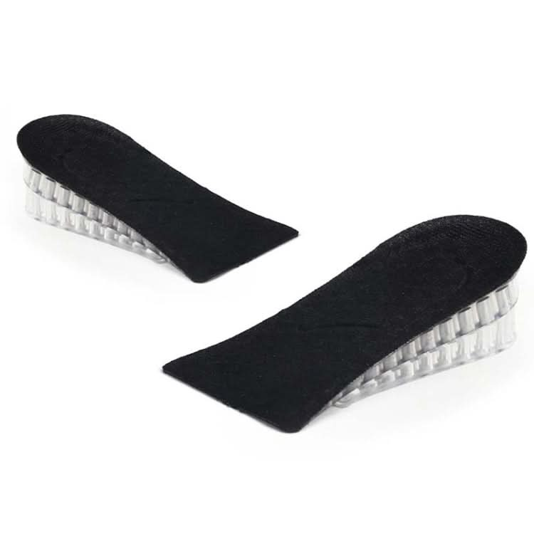 JF101 Invisible Transparent Silicone Heightening Pad Heel Heightening Insole Shock Absorption Half Pad Reluova