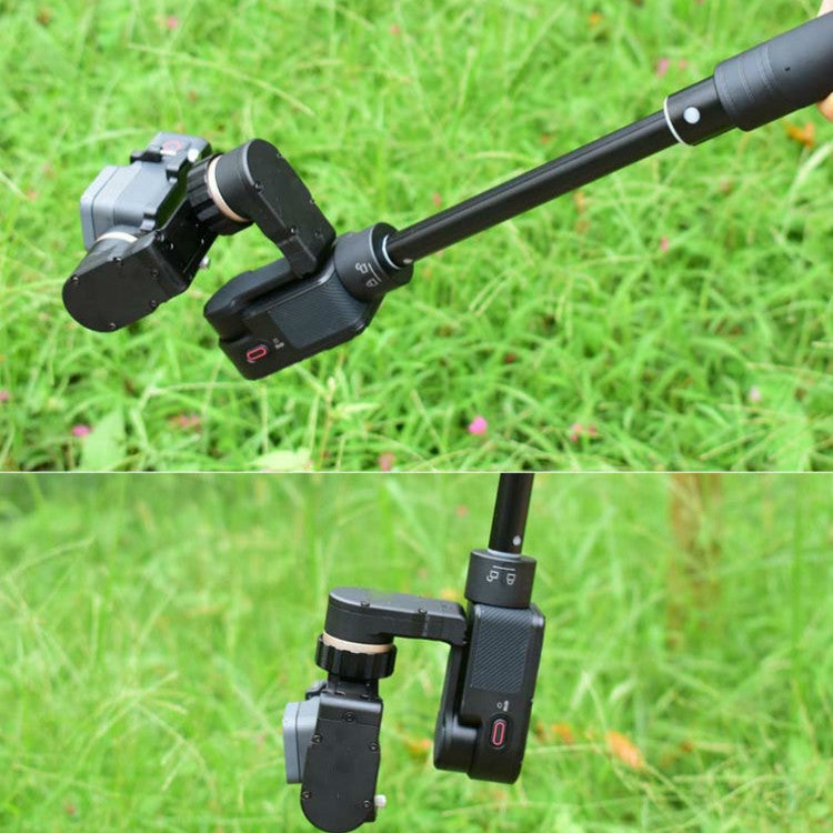 Handheld Three-axis Gimbal Stabilizer GoPro Selfie Stick Extension Length : 19cm-73cm My Store