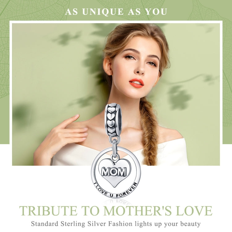 Mothers Day Gift S925 Sterling Silver Tribute To Mothers Love Beads DIY Bracelet Accessories