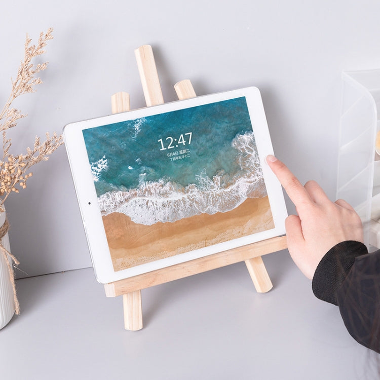 Wooden Desktop Mobile Phone Ipad Stand Flat Folding Mini Easel My Store