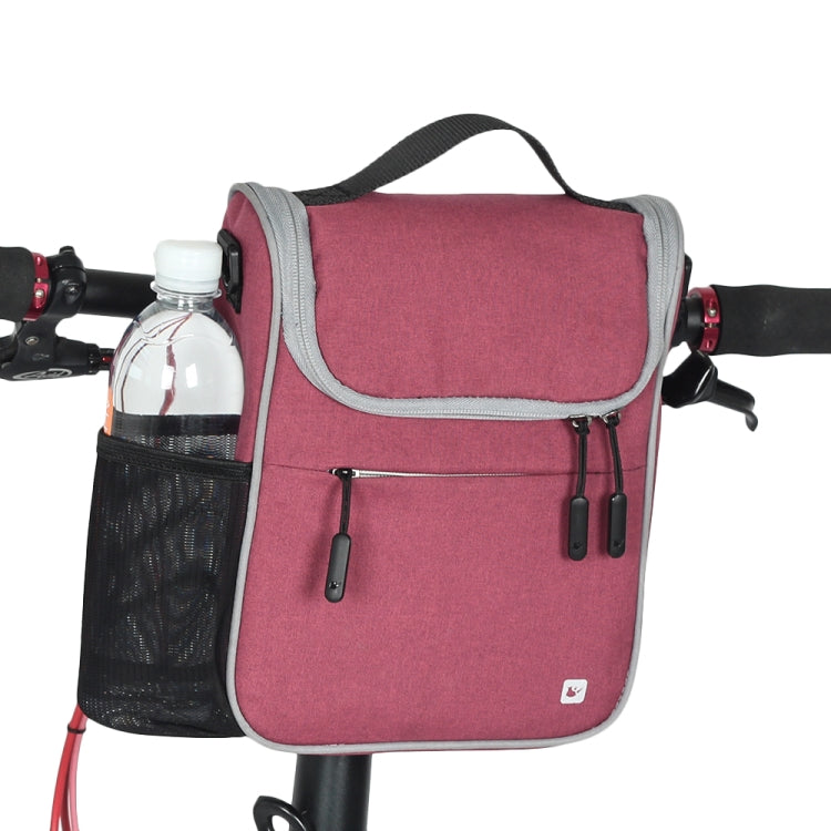 Rhinowalk Bicycle Front Bag Large Capacity Multi-function Handle Bag Folding Bike Electric Bicycle Bag