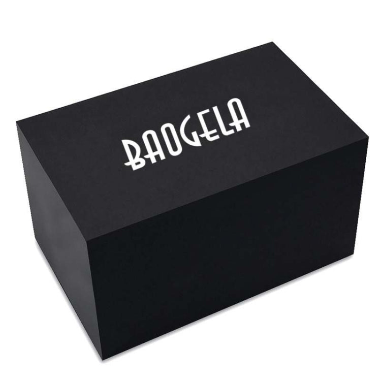 BAOGELA Paper + Sponge Square Watch Packaging Box Black Watch Gift Box, Size: 12.1 x 7.6 x 6.8cm Reluova