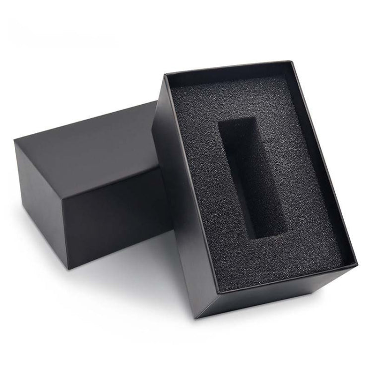 BAOGELA Paper + Sponge Square Watch Packaging Box Black Watch Gift Box, Size: 12.1 x 7.6 x 6.8cm Reluova