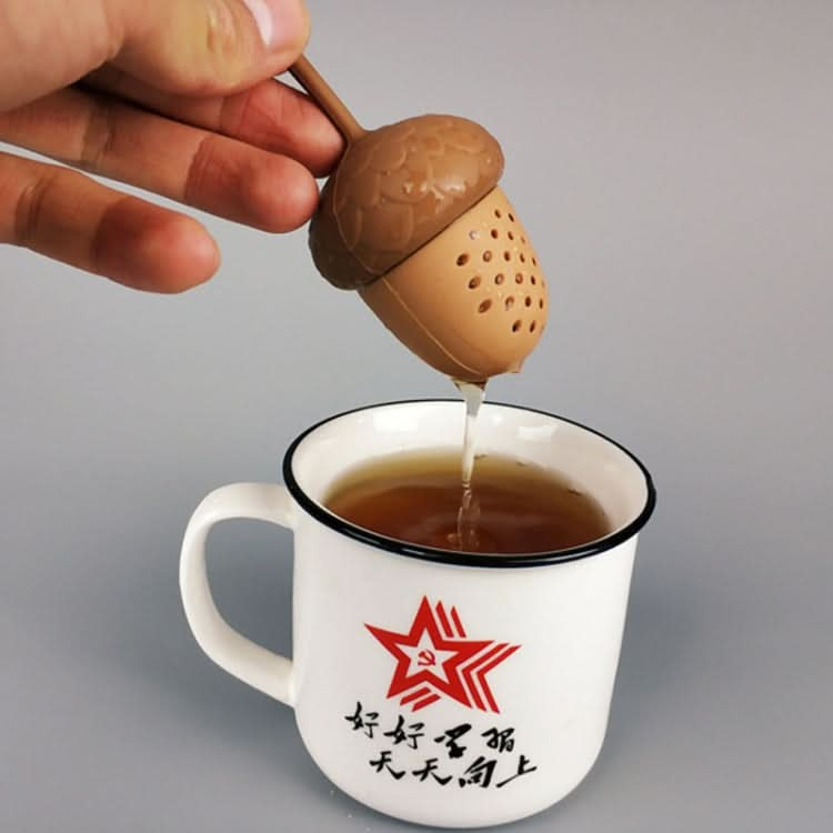 Acorn Mini Tea Strainer Silicone Tea Leak Tea Maker-Reluova