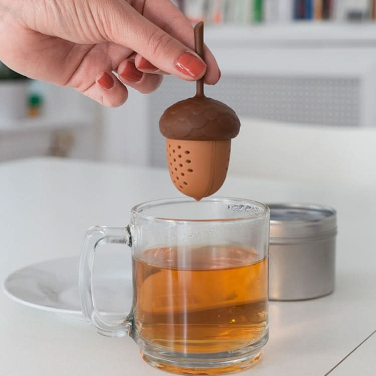 Acorn Mini Tea Strainer Silicone Tea Leak Tea Maker-Reluova