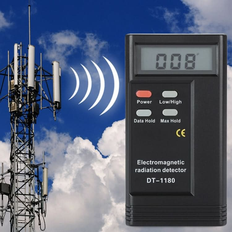 DT-1180 Electromagnetic Radiation Detector Measuring Range 50-1999V/M Electromagnetic Wave Radiation Protection Detector My Store