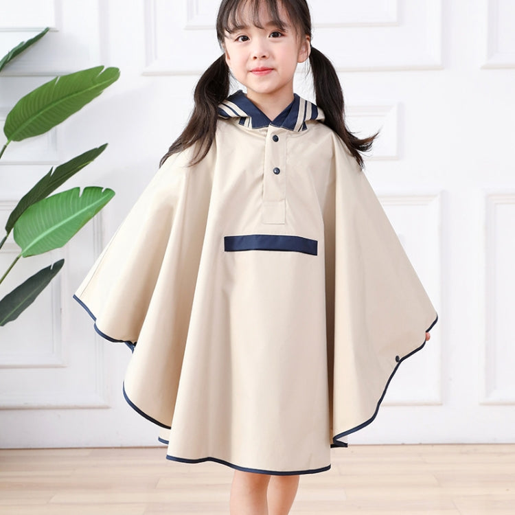 Boys And Girls Raincoat Kindergarten Baby Three-dimensional Poncho With Schoolbag Seat