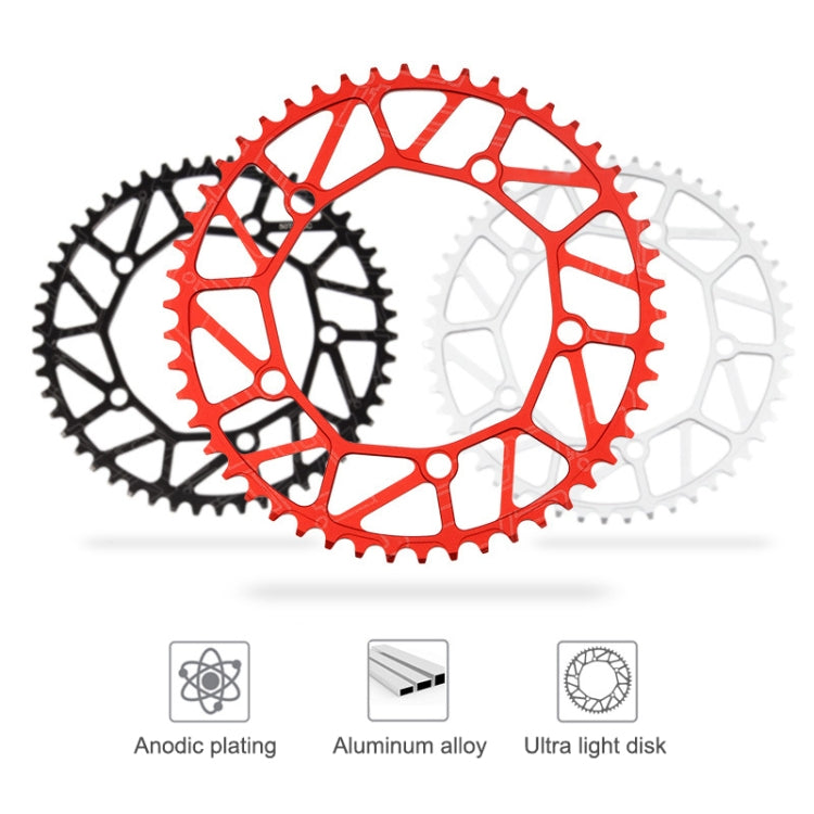 Litepro LP Positive and Negative Teeth Single Disc 130MM BCD Folding Bicycle Sprocket Wheel Reluova