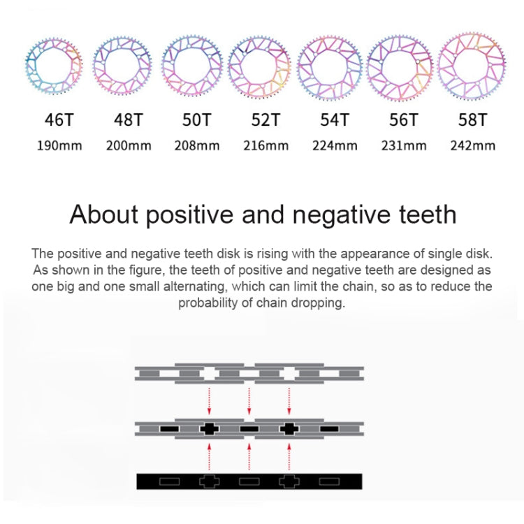 Litepro LP Positive and Negative Teeth Single Disc 130MM BCD Folding Bicycle Sprocket Wheel Reluova