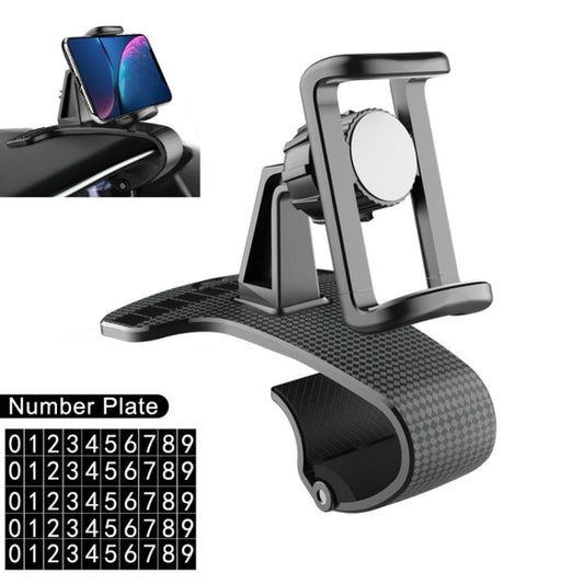 Car Mobile Phone Holder Buckle Instrument Trolley Inner Clip Mobile Phone Navigation Bracket With Number Plate ÎҵÄÉ̵ê