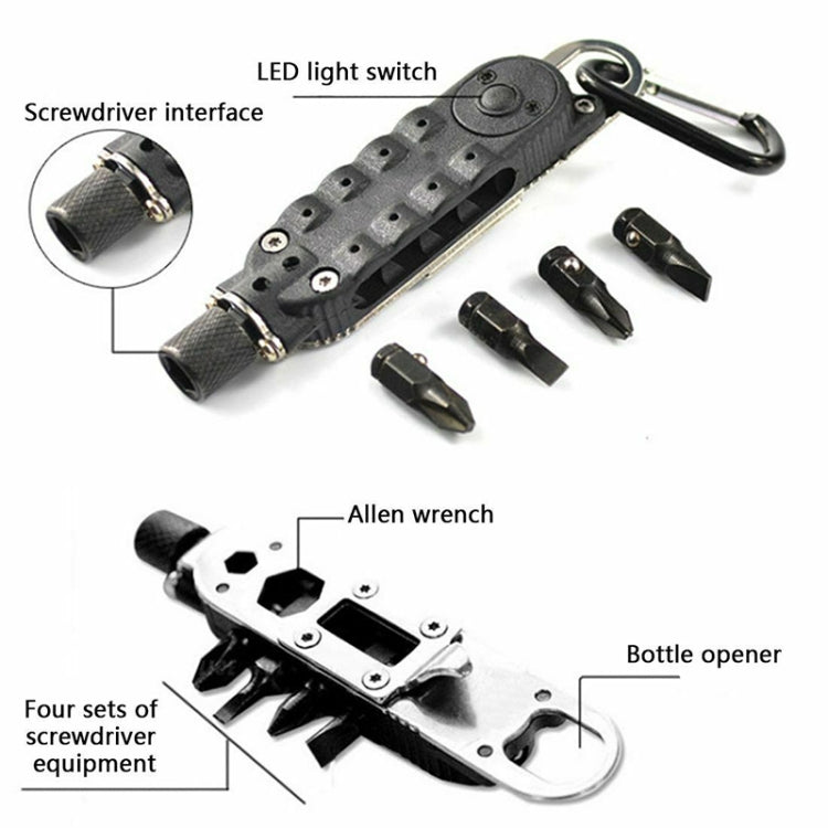 Mini Portable Multifunctional Combination Tool Magic Screwdriver Multifunctional Screwdriver Bottle Opener Reluova