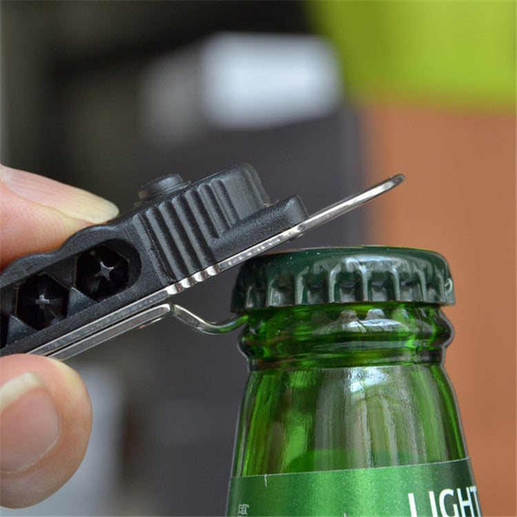 Mini Portable Multifunctional Combination Tool Magic Screwdriver Multifunctional Screwdriver Bottle Opener