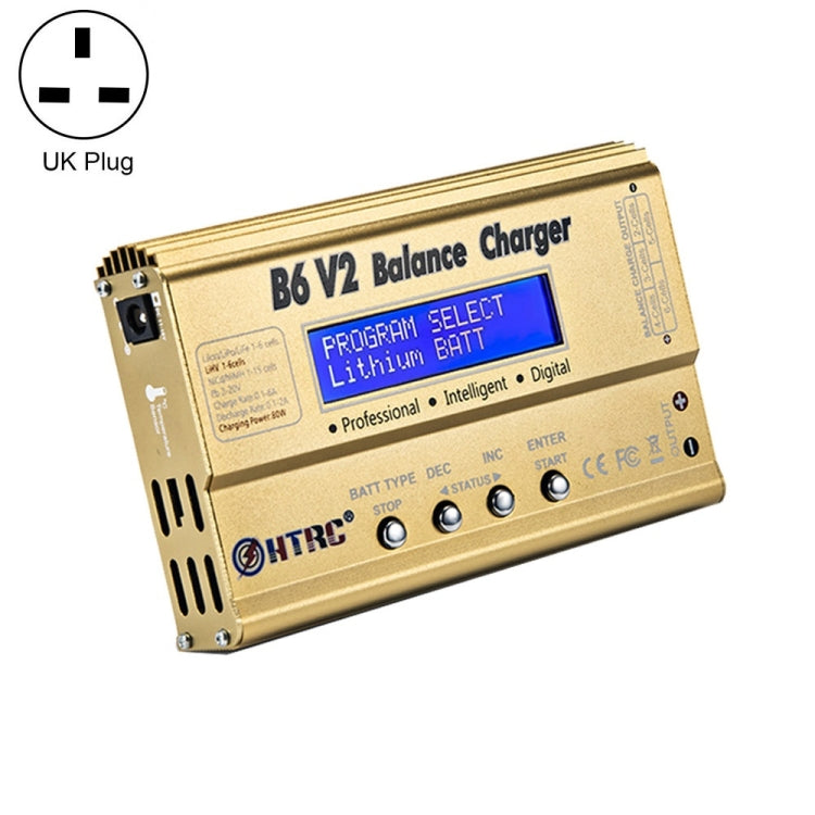 HTRC B6 V2 Model Airplane Charger Smart Balance Charger,