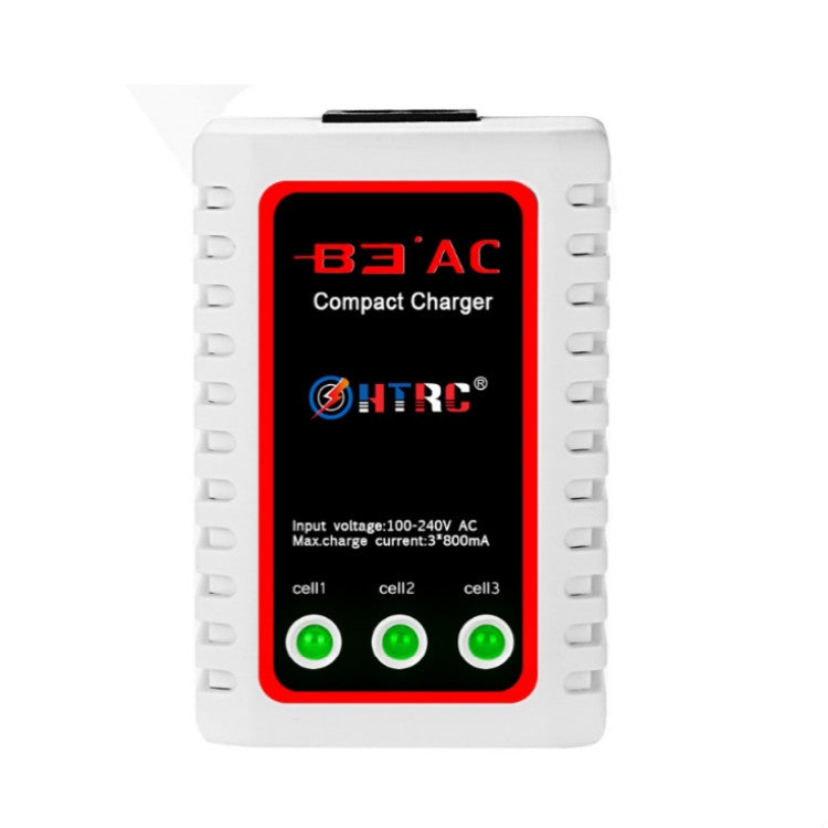 HTRC B3AC 2-3S Model Airplane Lithium Battery Charger Electric Toy Charger, Reluova