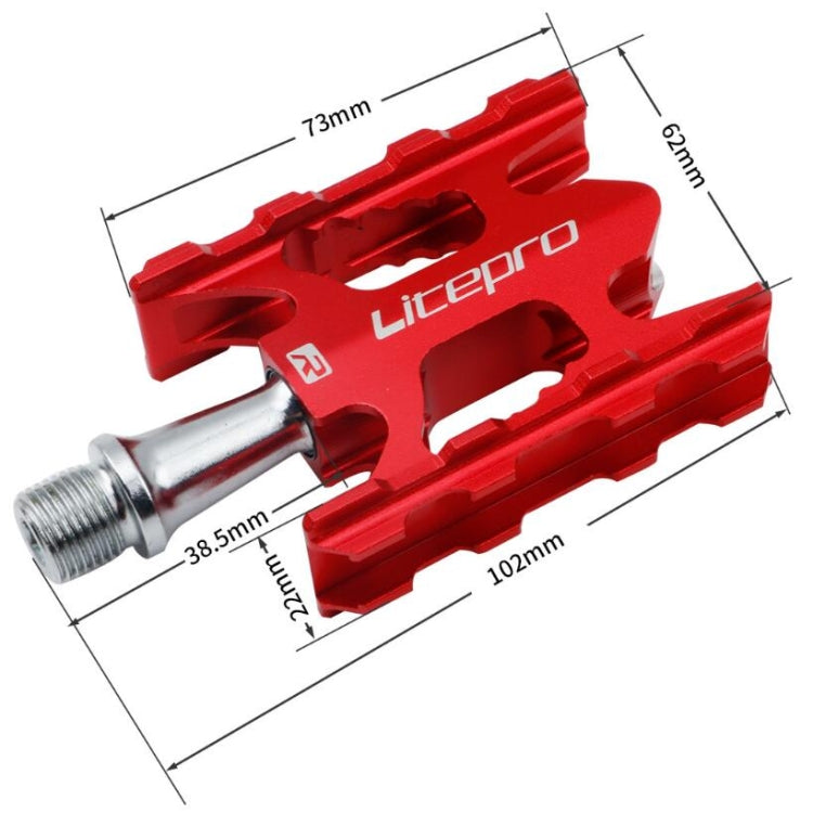 Litepro Ultralight Folding Bike Pedal K3 Bicycle Pedal Reluova