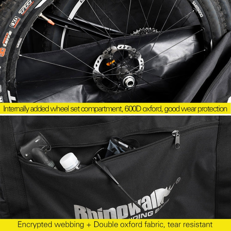 Rhinowalk 26 inch / 27.5 inch Road Bike Mountain Bike Loading Bag Large Capacity Storage Bag Reluova