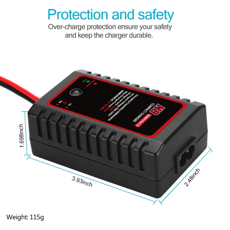 HTRC N8 Ni-MH Ni-Cr Battery Charger Smart Balance Charger, Reluova