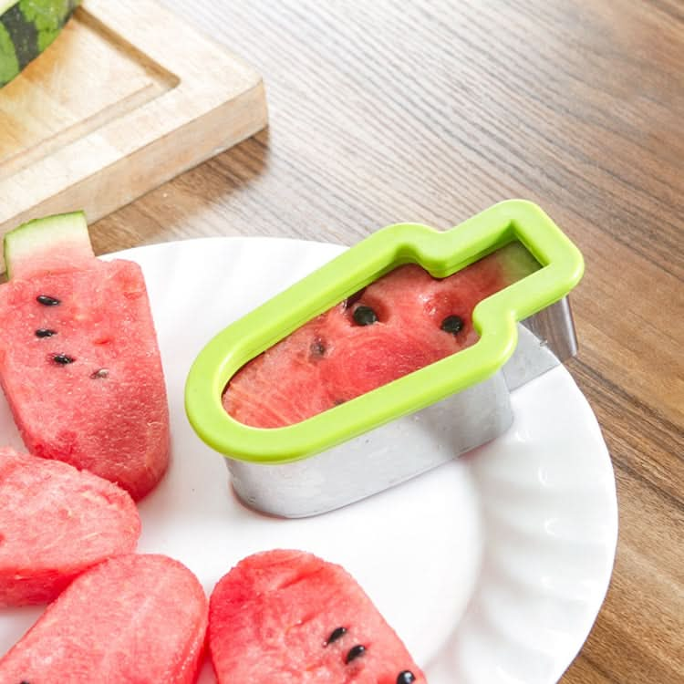 Simple Watermelon Dicing Device Popsicle Shape Mold Watermelon Slice Model Random Color Delivery - Reluova