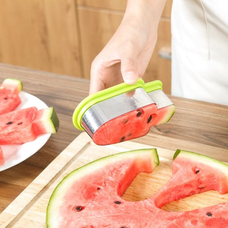 Simple Watermelon Dicing Device Popsicle Shape Mold Watermelon Slice Model Random Color Delivery - Reluova