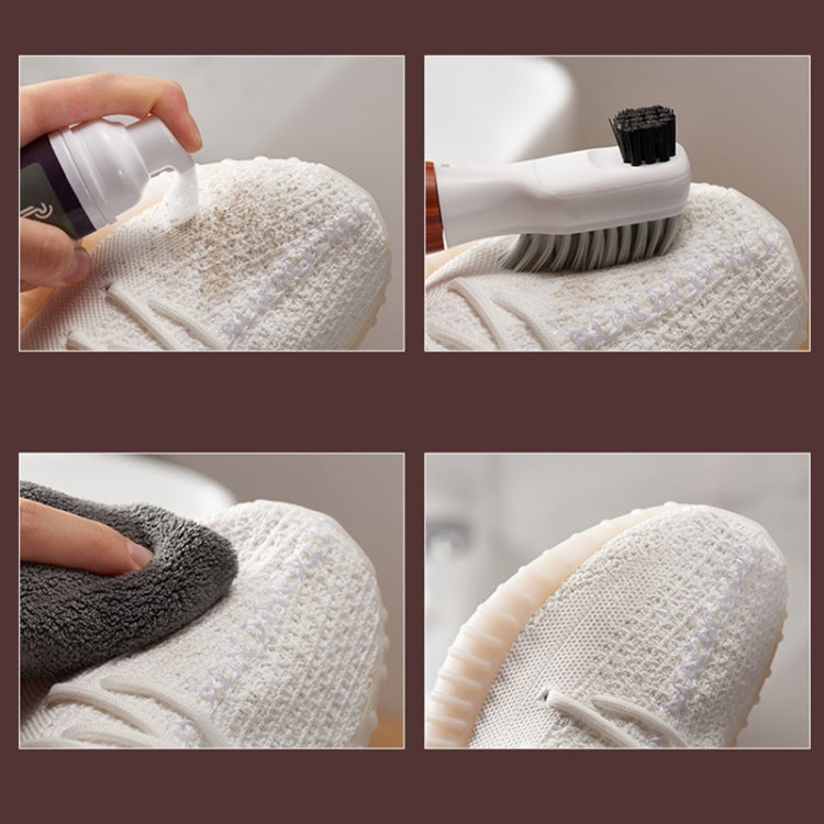 Sonic Vibration Shoe Brush Electric Shoe Washing Double Bristles to Clean Lazy Wash Protector