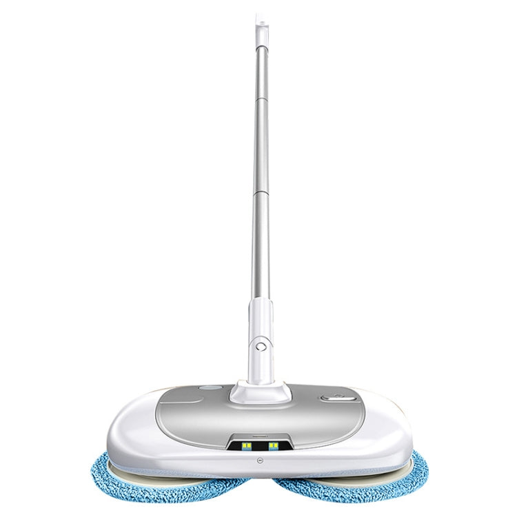 Cordless Electric Rotary Mop Floor Scrubber Household Handheld Water Spray Cleaning Multifunctional Mop UK Plug