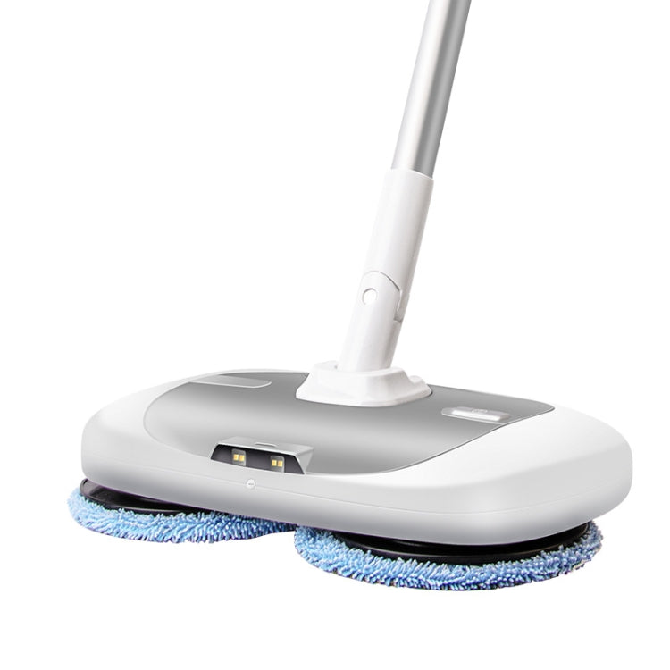 Cordless Electric Rotary Mop Floor Scrubber Household Handheld Water Spray Cleaning Multifunctional Mop UK Plug