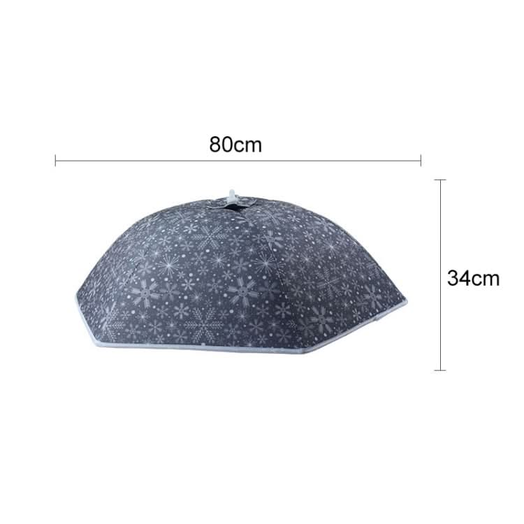 Snowflake Pattern Insulation Rice Cover Restaurant Anti-mosquito & Insect-proof Household Dish Cover - Reluova