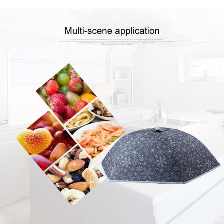 Snowflake Pattern Insulation Rice Cover Restaurant Anti-mosquito & Insect-proof Household Dish Cover - Reluova