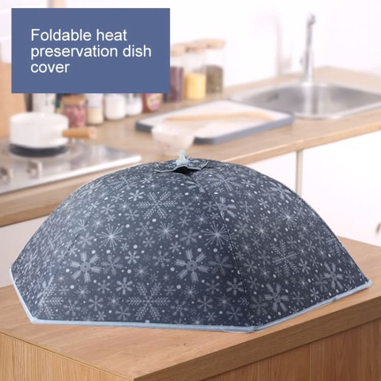 Snowflake Pattern Insulation Rice Cover Restaurant Anti-mosquito & Insect-proof Household Dish Cover - Reluova