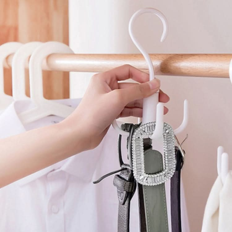 Rotatable Tie Belt Wardrobe Storage Hook