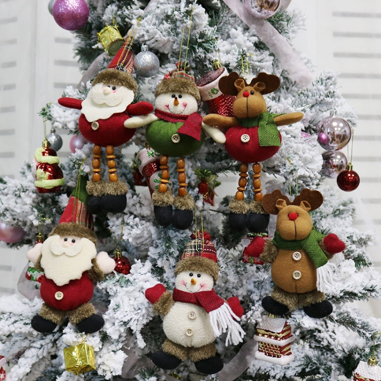 Christmas Decorations Gift Small Pendant Plush Doll Christmas Tree Pendant Supplies