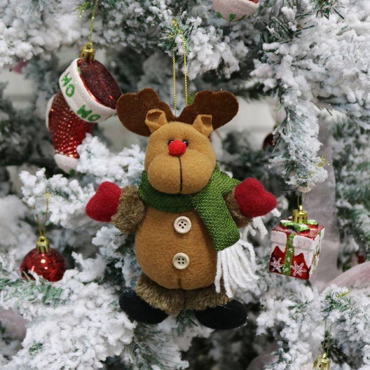 Christmas Decorations Gift Small Pendant Plush Doll Christmas Tree Pendant Supplies