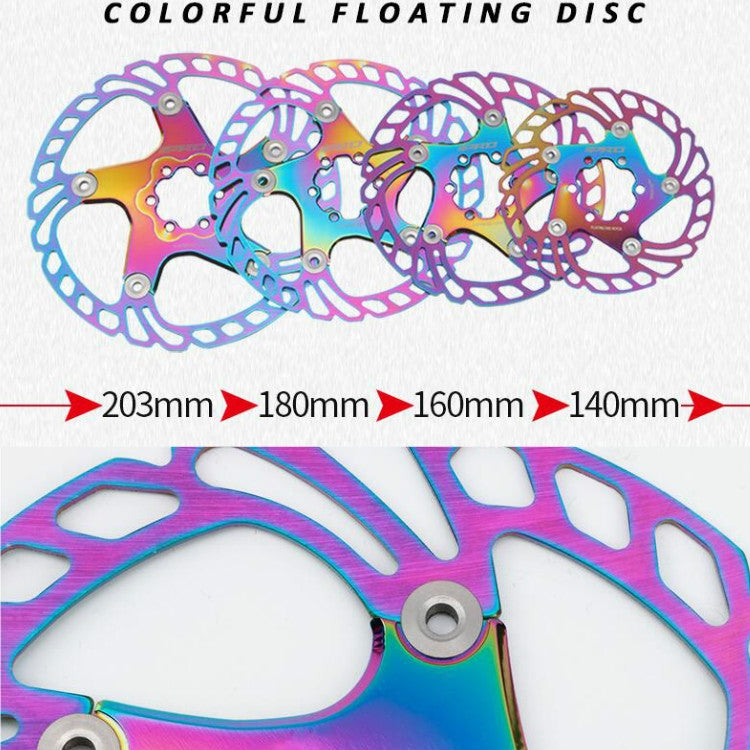 IIIPRO Floating Disc Road Mountain Bike Six Nail Disc Brake Disc Reluova