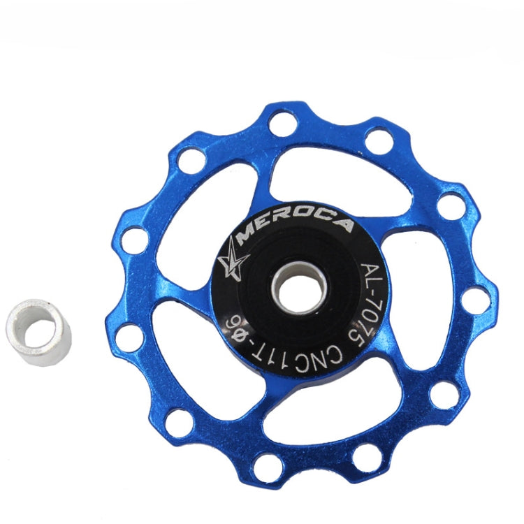 MEROCA Metal Bearings Mountain Bike Road Bike Rear Derailleur Guide Wheel 11T/13T Guide Wheel Reluova