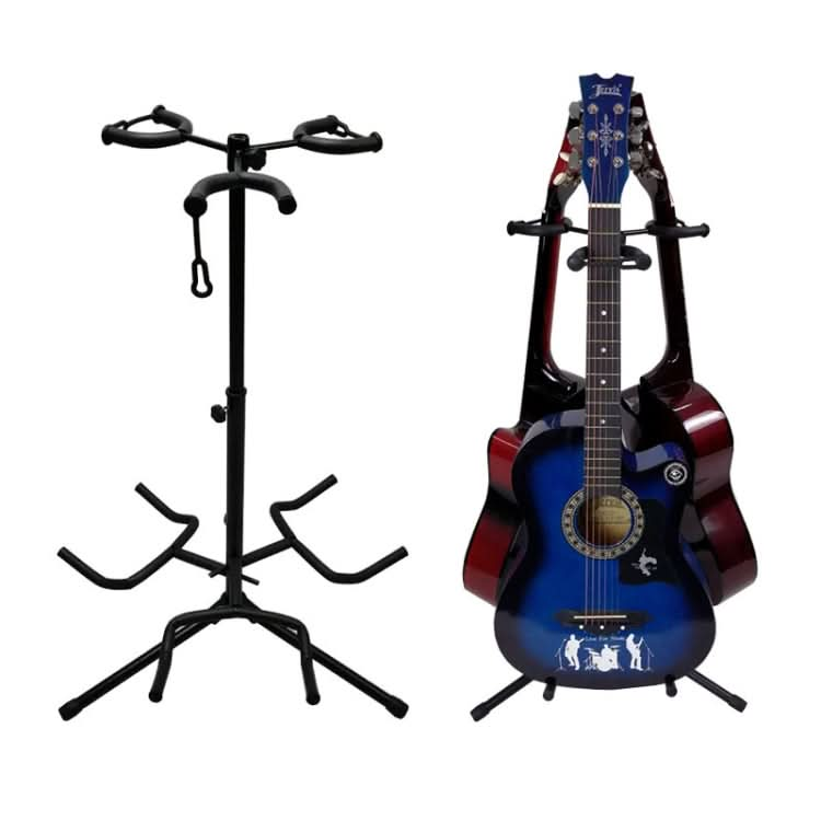 Tripod Three-head Height Adjustment Guitar Stand Reluova