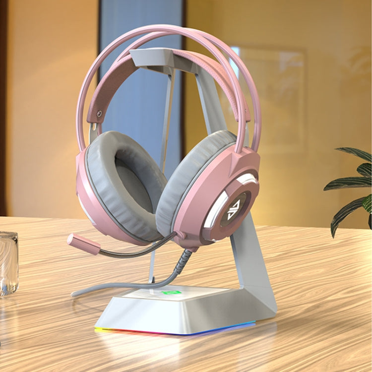 Ajazz AX120 7.1-channel Computer Head-mounted Gaming Headset Listening and Distinguishing Position Super Bass with Microphone