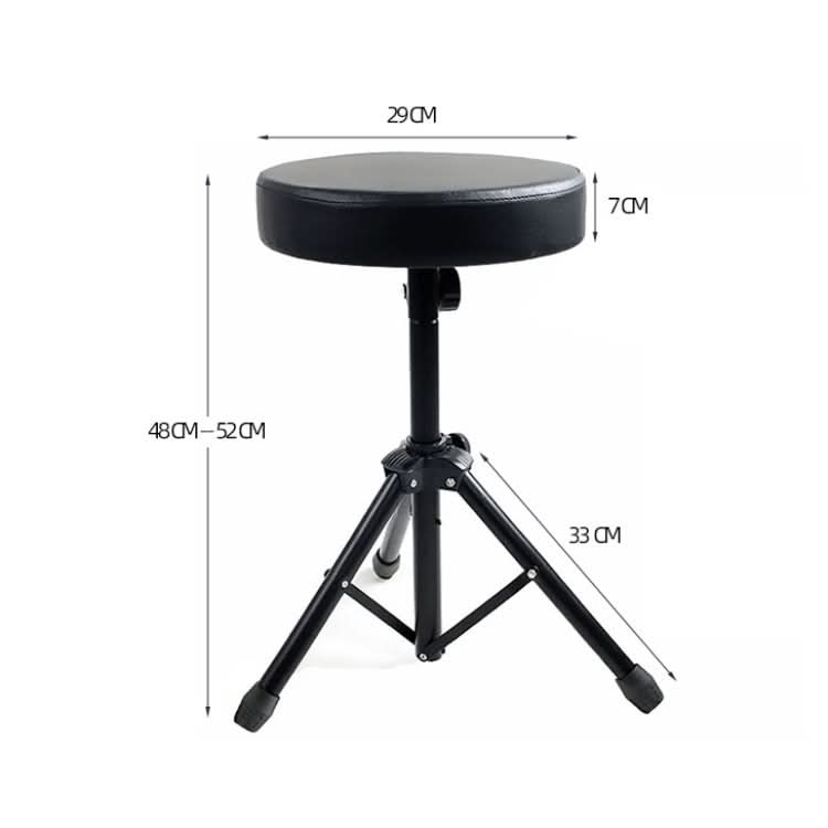 Metal Bracket Lift Round Stool Musical Instrument Universal Bench Reluova