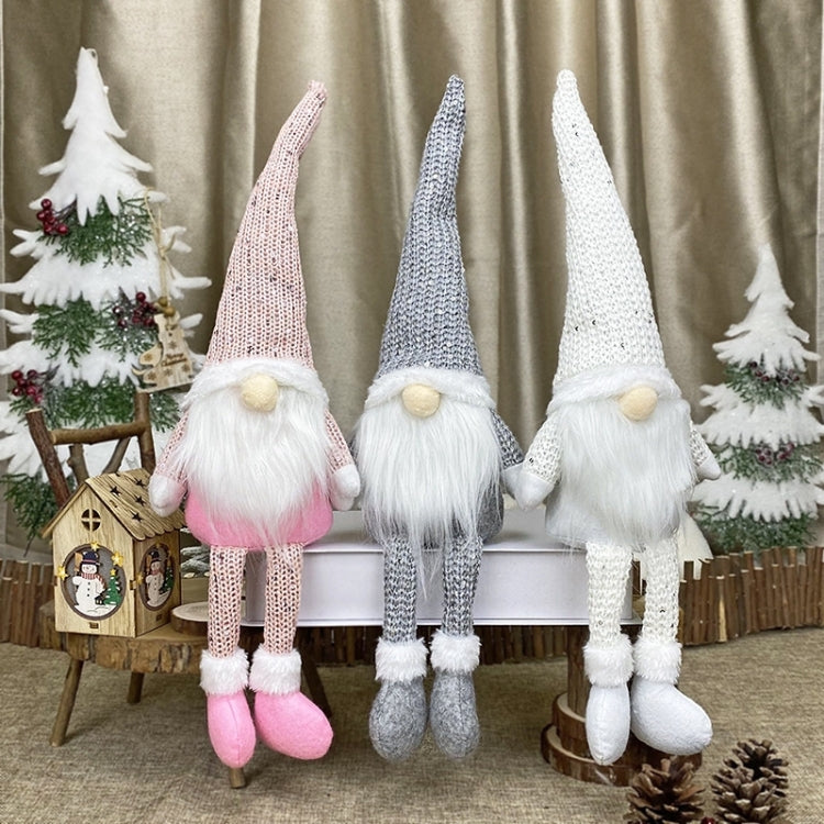 Christmas Decorations Dolls Faceless Elderly Dolls Window Decorations