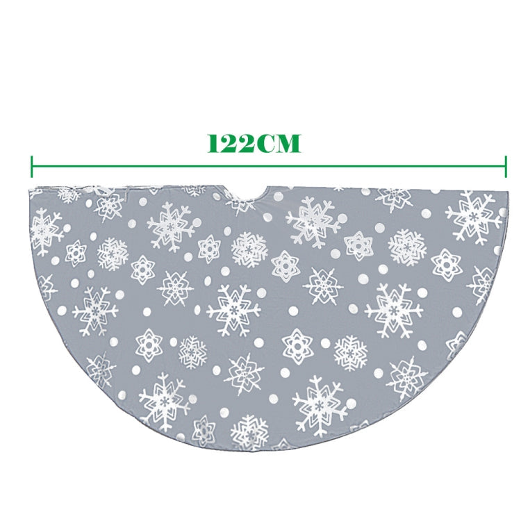 Christmas Decorations Snowflake Tree Skirt Christmas Tree Accessories Decoration My Store