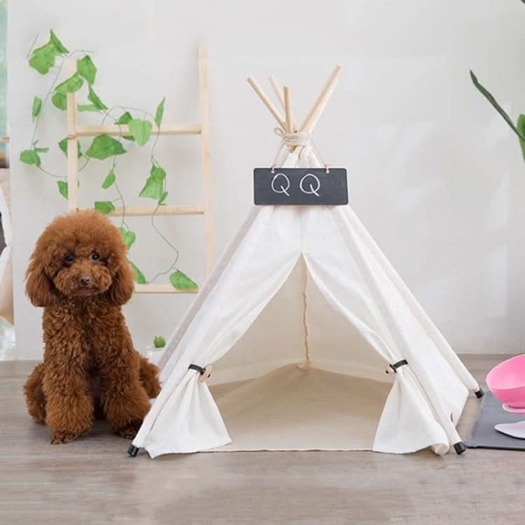 Pure White Pet Tent Nest For Small And Medium Dogs and Cats Foldable Playhouse - Reluova