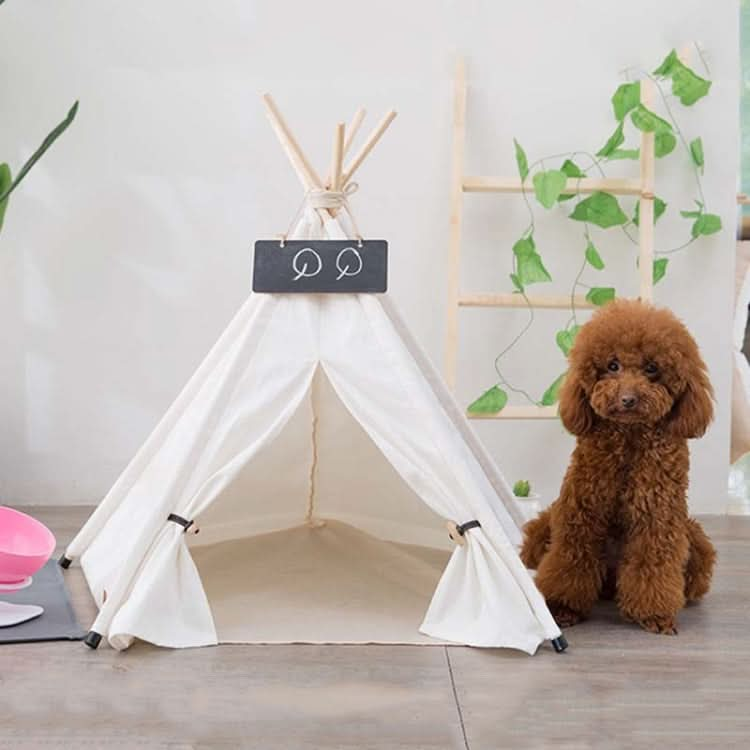 Pure White Pet Tent Nest For Small And Medium Dogs and Cats Foldable Playhouse - Reluova