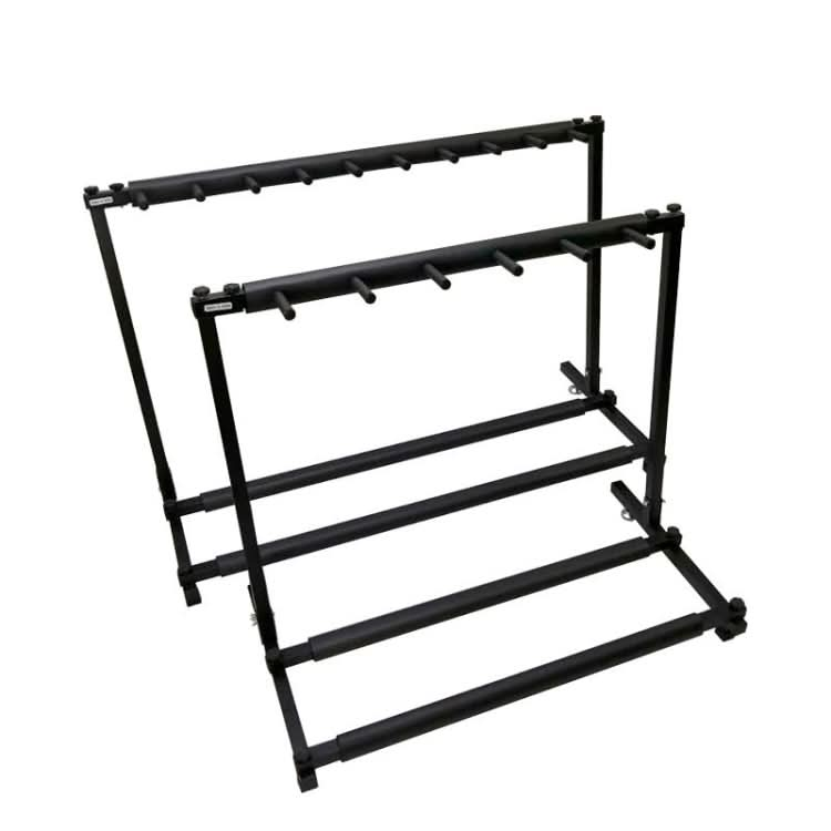 Foldable Long Metal Guitar Display Stand Shelf Reluova