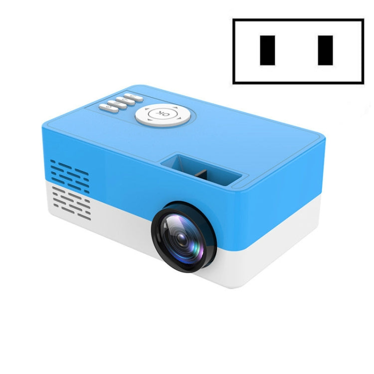 S261/J16 Home Mini HD 1080P Portable LED Projector, Support TF Card / AV / U Disk