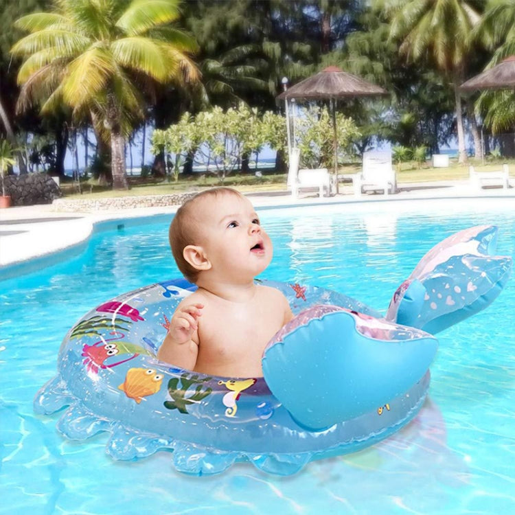 Crab Shape Baby Swimming Ring Sitting Ring Inflatable Float Ring